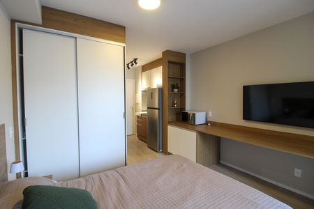 Apartamento para alugar com 25m², 1 quarto e sem vaga Apartamento para alugar com 25m², 1 quarto e sem vagaSala/Quarto