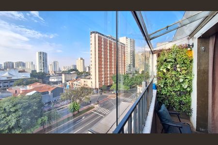Varanda  de apartamento para alugar com 1 quarto, 29m² em Barra Funda, São Paulo