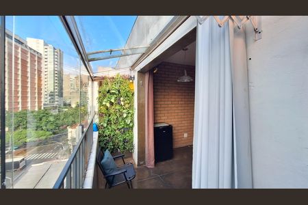 Varanda  de apartamento para alugar com 1 quarto, 29m² em Barra Funda, São Paulo