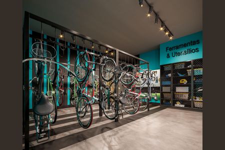 Apartamento para alugar com 26m², 1 quarto e sem vaga Apartamento para alugar com 26m², 1 quarto e sem vagaÁrea Comum - Bicicletário