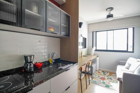 Apartamento para alugar com 26m², 1 quarto e sem vaga Apartamento para alugar com 26m², 1 quarto e sem vagaSala e Cozinha