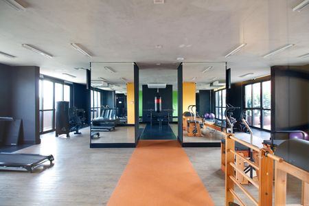 Apartamento para alugar com 26m², 1 quarto e sem vaga Apartamento para alugar com 26m², 1 quarto e sem vagaÁrea Comum - Academia