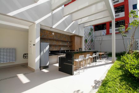 Apartamento para alugar com 26m², 1 quarto e sem vaga Apartamento para alugar com 26m², 1 quarto e sem vagaÁrea Comum - Churrasqueira