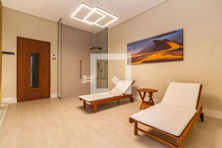 Apartamento para alugar com 26m², 1 quarto e sem vaga Apartamento para alugar com 26m², 1 quarto e sem vagaÁrea Comum - Sauna