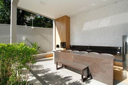 Apartamento para alugar com 26m², 1 quarto e sem vaga Apartamento para alugar com 26m², 1 quarto e sem vagaÁrea Comum - Churrasqueira