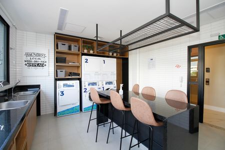Apartamento para alugar com 26m², 1 quarto e sem vaga Apartamento para alugar com 26m², 1 quarto e sem vagaÁrea Comum - Lavanderia