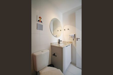 Apartamento para alugar com 26m², 1 quarto e sem vaga Apartamento para alugar com 26m², 1 quarto e sem vagaBanheiro da Suíte