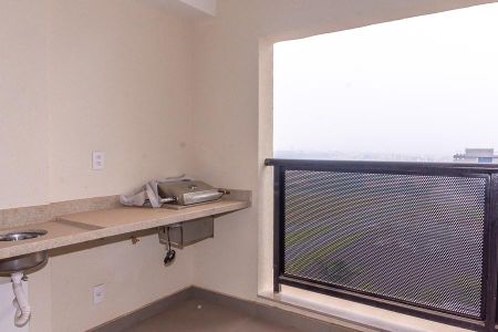 Varanda Goumet Sala de apartamento para alugar com 3 quartos, 82m² em Jardim Sao Jose, Americana