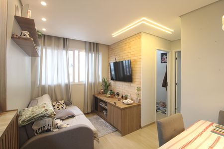 Sala de apartamento à venda com 2 quartos, 48m² em Socorro, São Paulo
