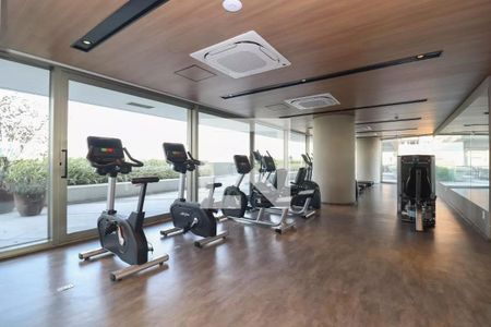 Studio para alugar com 40m², 1 quarto e 1 vaga Studio para alugar com 40m², 1 quarto e 1 vagaAcademia
