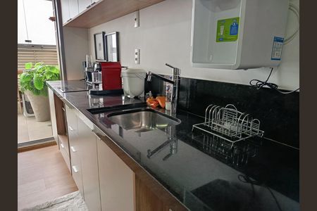 Studio para alugar com 40m², 1 quarto e 1 vaga Studio para alugar com 40m², 1 quarto e 1 vagaEstúdio - cozinha