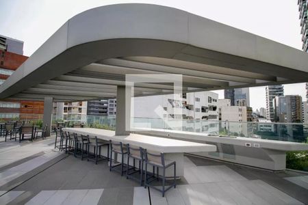 Studio para alugar com 40m², 1 quarto e 1 vaga Studio para alugar com 40m², 1 quarto e 1 vagaChurrasqueira