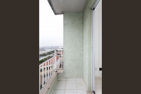 Varanda da Sala  de apartamento à venda com 2 quartos, 50m² em Parada Xv de Novembro, São Paulo