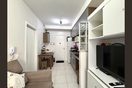 Sala de apartamento à venda com 1 quarto, 37m² em Vila Palmeiras, São Paulo