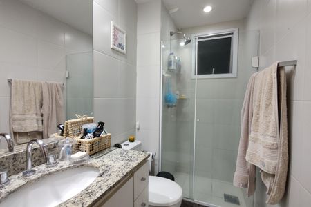 Apartamento para alugar com 86m², 3 quartos e 2 vagas Apartamento para alugar com 86m², 3 quartos e 2 vagasBanheiro da Suíte