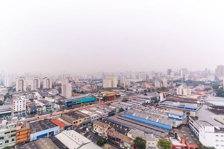 Vista da Varanda de apartamento à venda com 1 quarto, 38m² em Brás, São Paulo