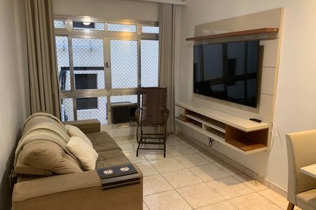 Sala de apartamento para alugar com 2 quartos, 124m² em Paquetá, Santos