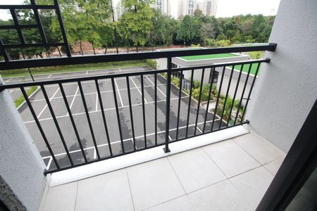 Sala - Varanda de apartamento para alugar com 2 quartos, 60m² em Barra Olímpica, Rio de Janeiro