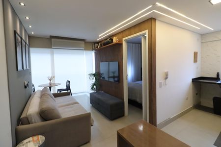 Sala de apartamento para alugar com 2 quartos, 42m² em I.a.p.i., Osasco