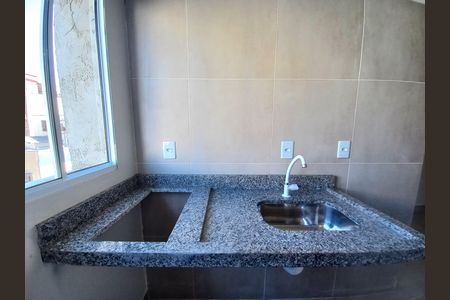 Cozinha de kitnet/studio à venda com 1 quarto, 16m² em Campos Elíseos, São Paulo