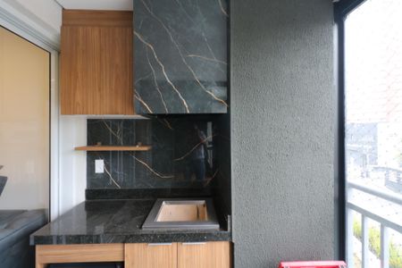 Varanda Gourmet de apartamento à venda com 3 quartos, 70m² em Centro, Diadema