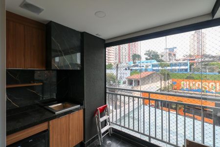 Varanda Gourmet de apartamento à venda com 3 quartos, 70m² em Centro, Diadema