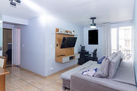 Sala de apartamento para alugar com 2 quartos, 65m² em Jardim Santa Monica, São Paulo