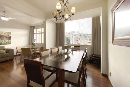 Sala de Jantar de apartamento à venda com 3 quartos, 115m² em Santa Lúcia, Belo Horizonte