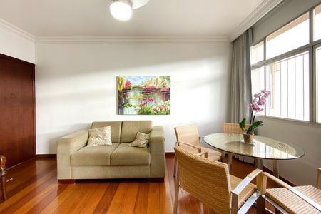 Sala de apartamento à venda com 3 quartos, 115m² em Santa Lúcia, Belo Horizonte