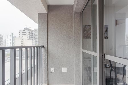 Apartamento para alugar com 28m², 1 quarto e sem vagaVaranda
