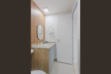Apartamento para alugar com 28m², 1 quarto e sem vagaBanheiro da Suíte