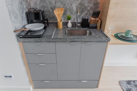 Apartamento para alugar com 28m², 1 quarto e sem vagaCozinha