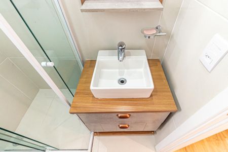 Apartamento para alugar com 32m², 1 quarto e sem vaga Apartamento para alugar com 32m², 1 quarto e sem vagaBanheiro