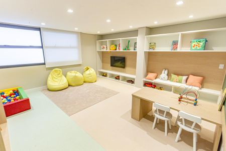Apartamento para alugar com 32m², 1 quarto e sem vaga Apartamento para alugar com 32m², 1 quarto e sem vagaÁrea comum - Brinquedoteca