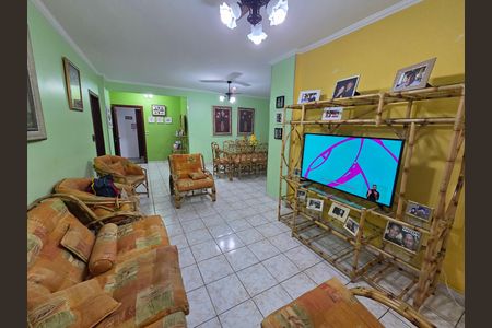 Sala de apartamento para alugar com 2 quartos, 130m² em Canto do Forte, Praia Grande