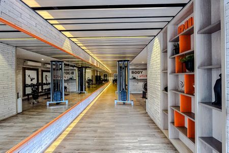 Apartamento para alugar com 125m², 2 quartos e 2 vagas Apartamento para alugar com 125m², 2 quartos e 2 vagasÁrea comum - Academia