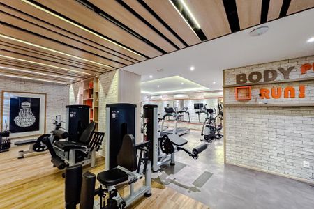 Apartamento para alugar com 125m², 2 quartos e 2 vagas Apartamento para alugar com 125m², 2 quartos e 2 vagasÁrea comum - Academia
