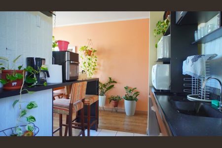 Apartamento à venda com 52m², 2 quartos e 1 vagaCozinha e sala 