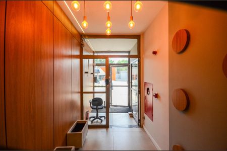 Studio para alugar com 30m², 1 quarto e sem vaga Studio para alugar com 30m², 1 quarto e sem vagaHall de entrada