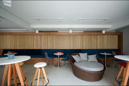 Studio para alugar com 30m², 1 quarto e sem vaga Studio para alugar com 30m², 1 quarto e sem vagaÁrea comum - Salão de festas