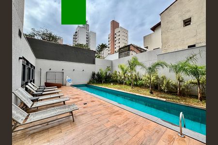 Studio para alugar com 25m², 1 quarto e sem vaga Studio para alugar com 25m², 1 quarto e sem vagaPiscina