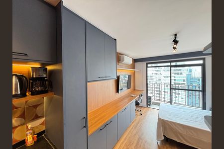 Studio de kitnet/studio para alugar com 1 quarto, 25m² em Pinheiros, São Paulo