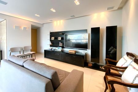 Sala de apartamento à venda com 3 quartos, 87m² em Grajaú, Belo Horizonte