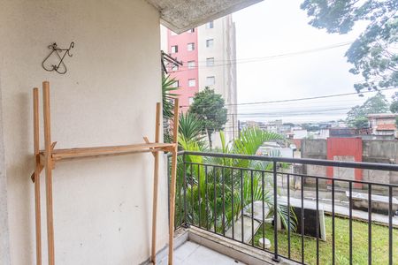 Varanda da sala  de apartamento à venda com 3 quartos, 62m² em Centro, Diadema