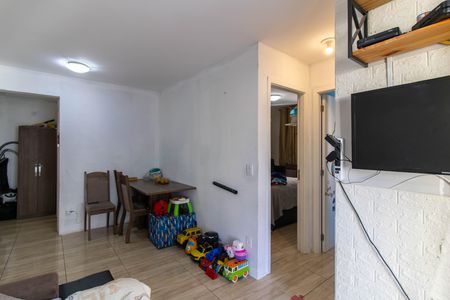 Sala de apartamento à venda com 2 quartos, 51m² em Vila Augusta, Guarulhos