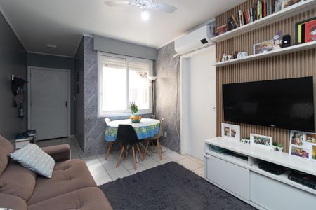 Sala de apartamento à venda com 2 quartos, 64m² em Agronomia, Porto Alegre