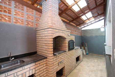 Casa de condomínio para alugar com 86m², 3 quartos e 2 vagasChurrasqueira