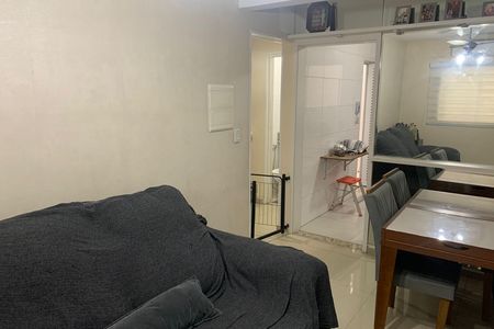 Sala de casa para alugar com 3 quartos, 83m² em Estuário, Santos