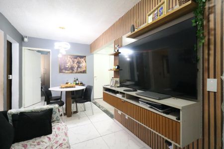 Sala de apartamento à venda com 3 quartos, 42m² em Eldorado, Diadema