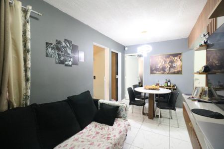 Sala de apartamento à venda com 3 quartos, 42m² em Eldorado, Diadema